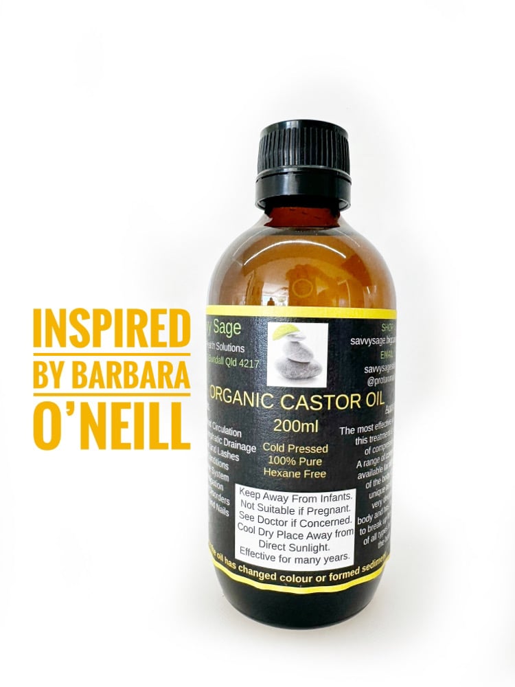 Castor Oil Knee Compress Pack