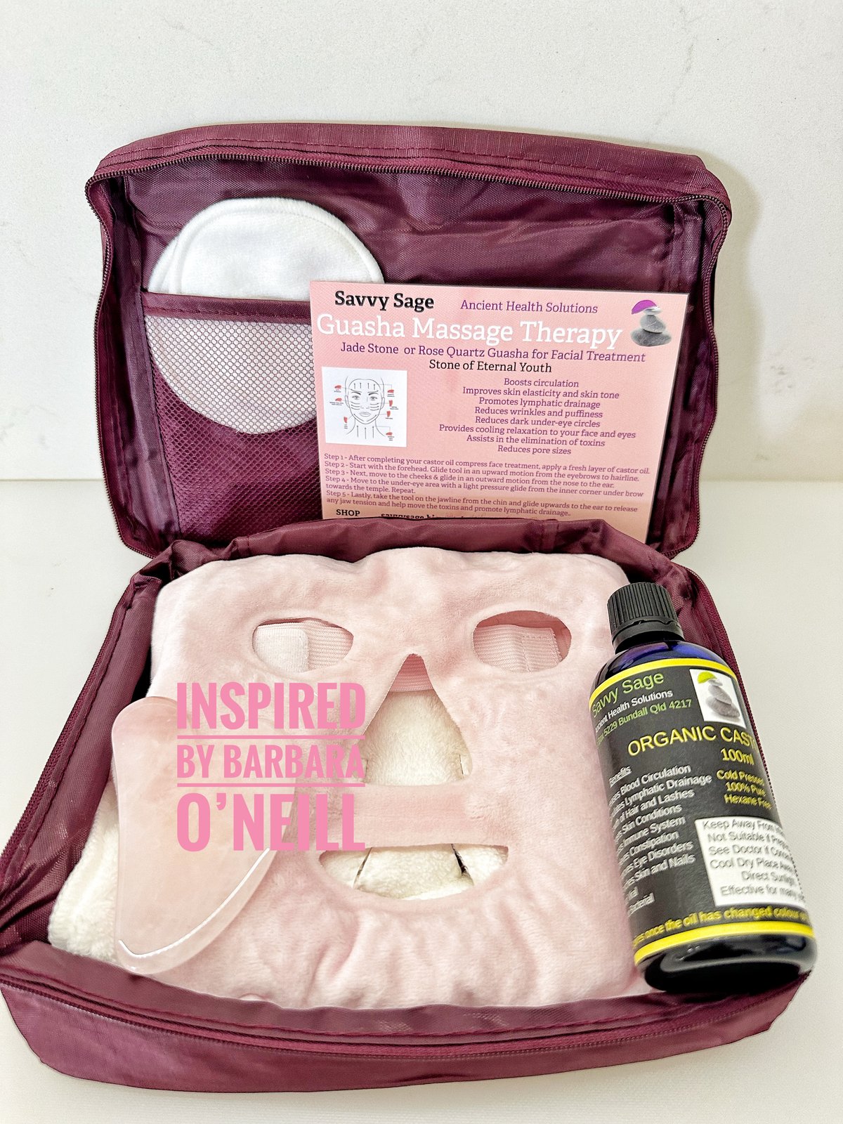 Face Castor Oil Compress Pack
