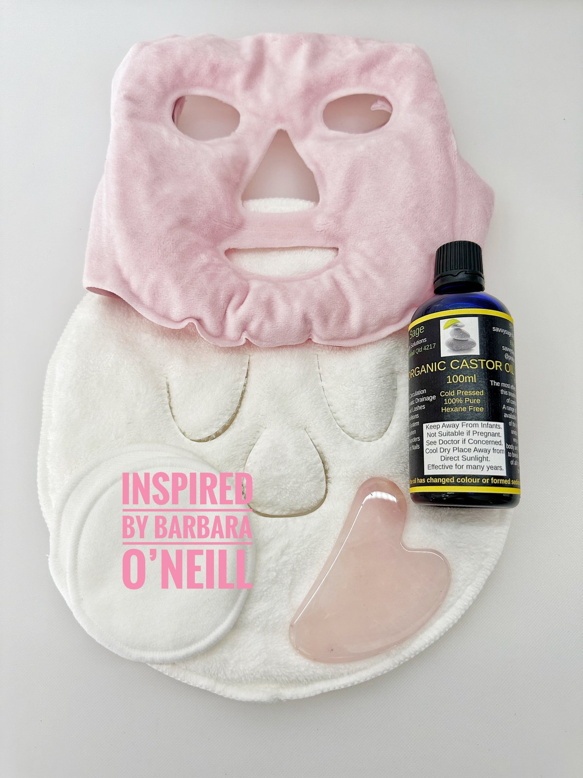 Face Castor Oil Compress Pack
