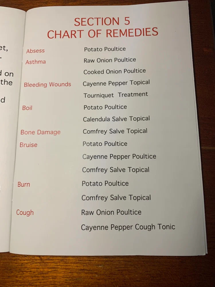 Barbara O'Neill Inspired First Aid Kit