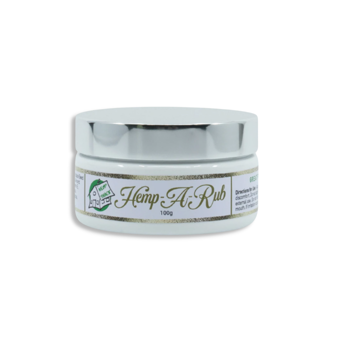 Hemp Rub - Hemp-A-Rub Pro Ultra 100g With Hemp, Black Seed, Arnica & Wintergreen