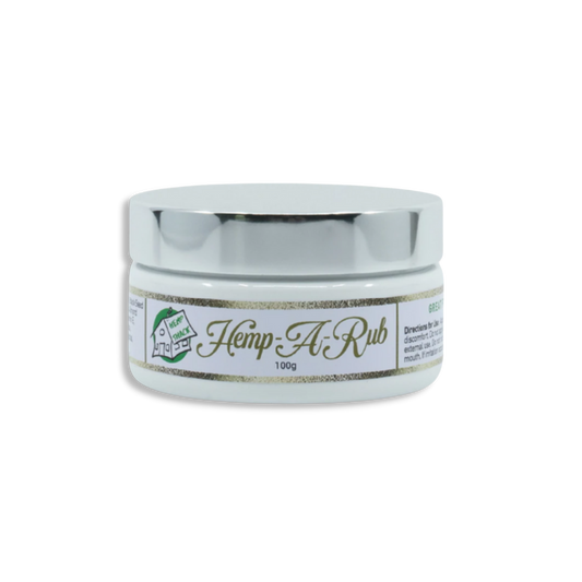 Hemp Rub - Hemp-A-Rub Pro Ultra 100g With Hemp, Black Seed, Arnica & Wintergreen
